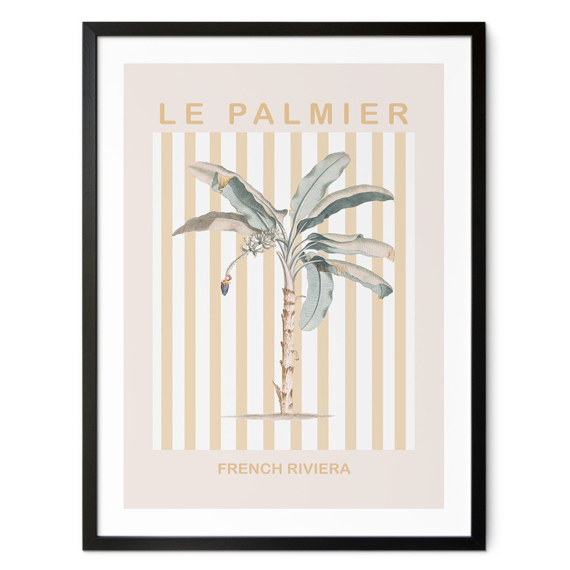 Plakat Palma na Riwierze Francuskiej - Grace Digital Art