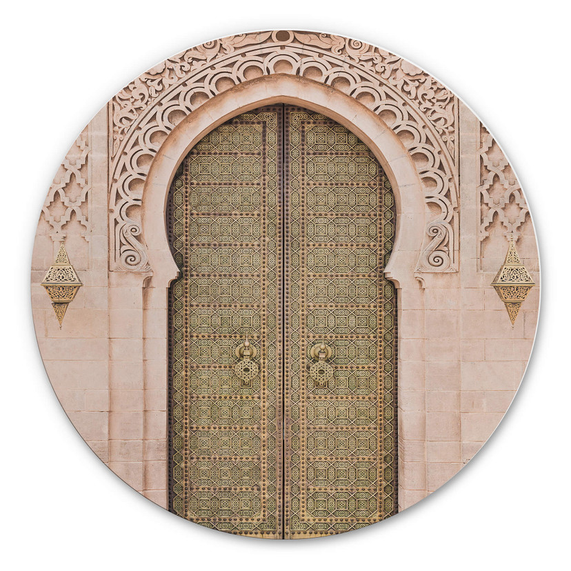 Wandcirkel Sisi & Seb - Moroccan Door