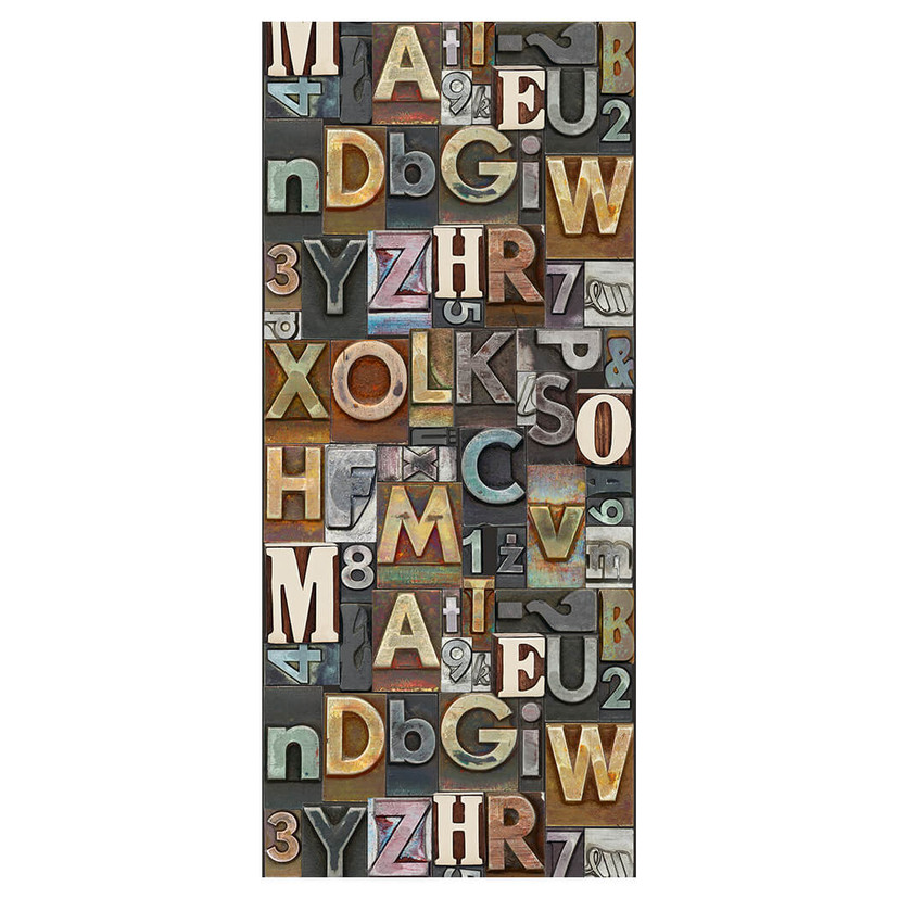 Livingwalls selbstklebendes Pop.up Panel 2 braun,