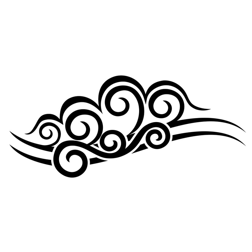 Sticker mural - Vagues 4