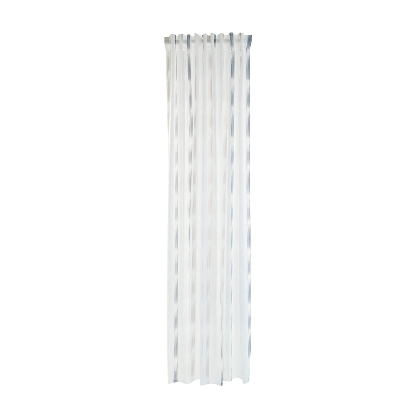 Homing Vorhang mit verdeckten Schlaufen Stehen grau  -  2.45 x 1.4 m