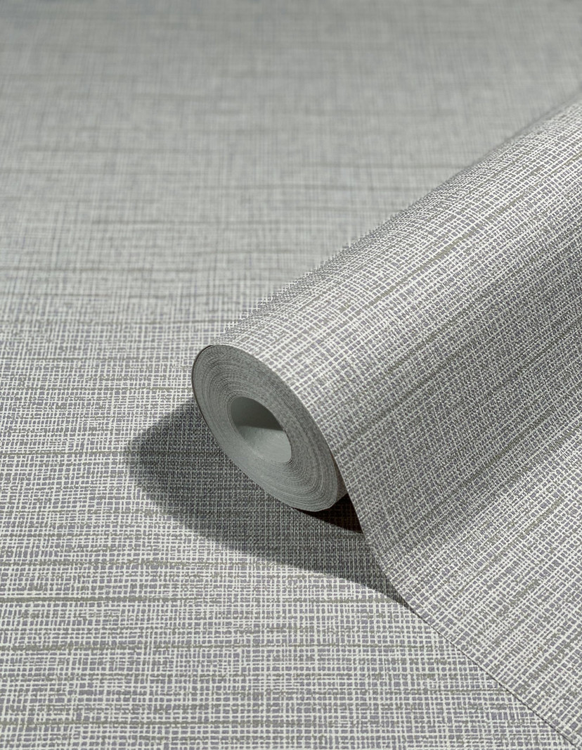 Almindeligt tapet, non-woven vægbeklædning Novamur Yvi beige, lilla