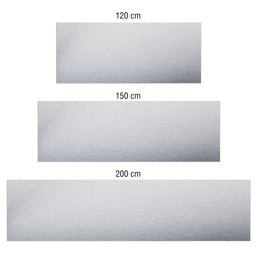 Küchenrückwand - Alu-Dibond-Silber