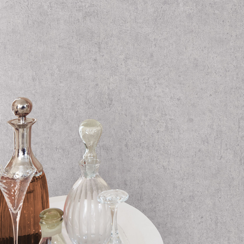 Papier peint intissé Betonpotik Unifarben in grey
