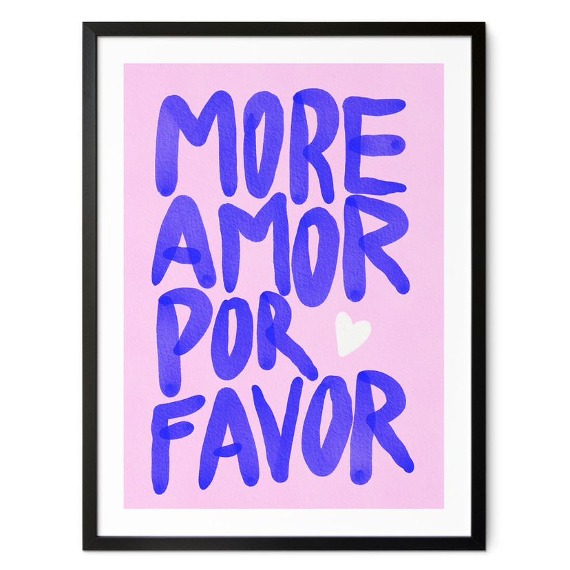 Poster More amor por favor - Bloom
