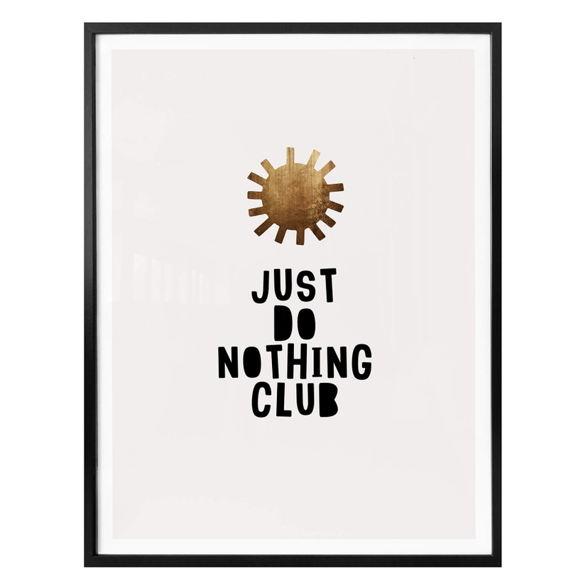 Plakat Kubistika - Do Nothing Club