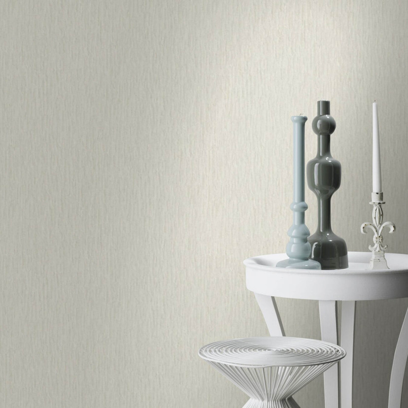 Rasch papier peint intissé, papier peint uni Trianon XIII gris clair