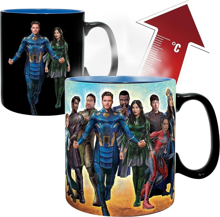 Krus, keramik krus Marvel - Eternals & Celestials - Farveskift krus