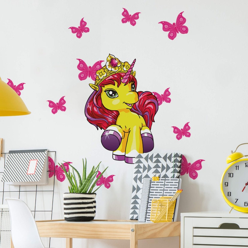 Wallsticker Filly Unicorn Beauty Iris