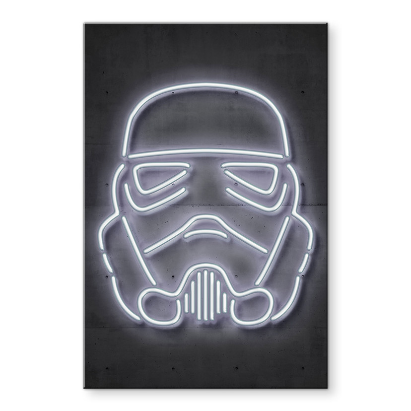Akrylbillede Stormtrooper-hjelm - Mielu
