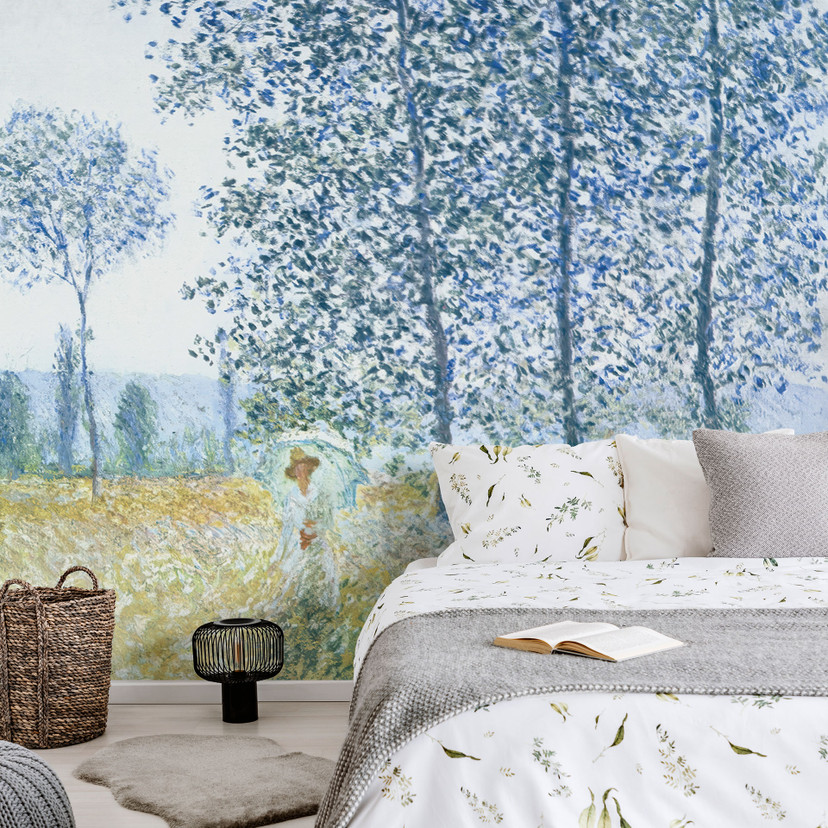 Fototapeta Monet - Pola wiosną