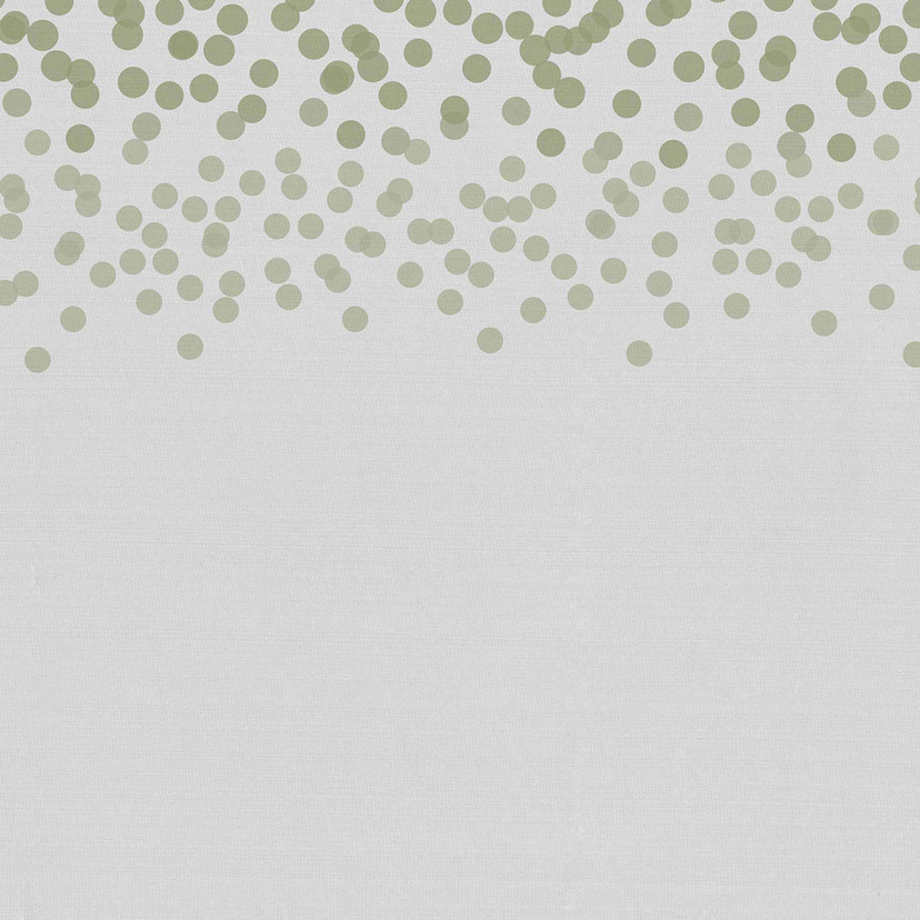 Papier peint design FallingDots1 en gris vert - Papier peint intissé Designwalls 2 - 2.55 x 3.5 m