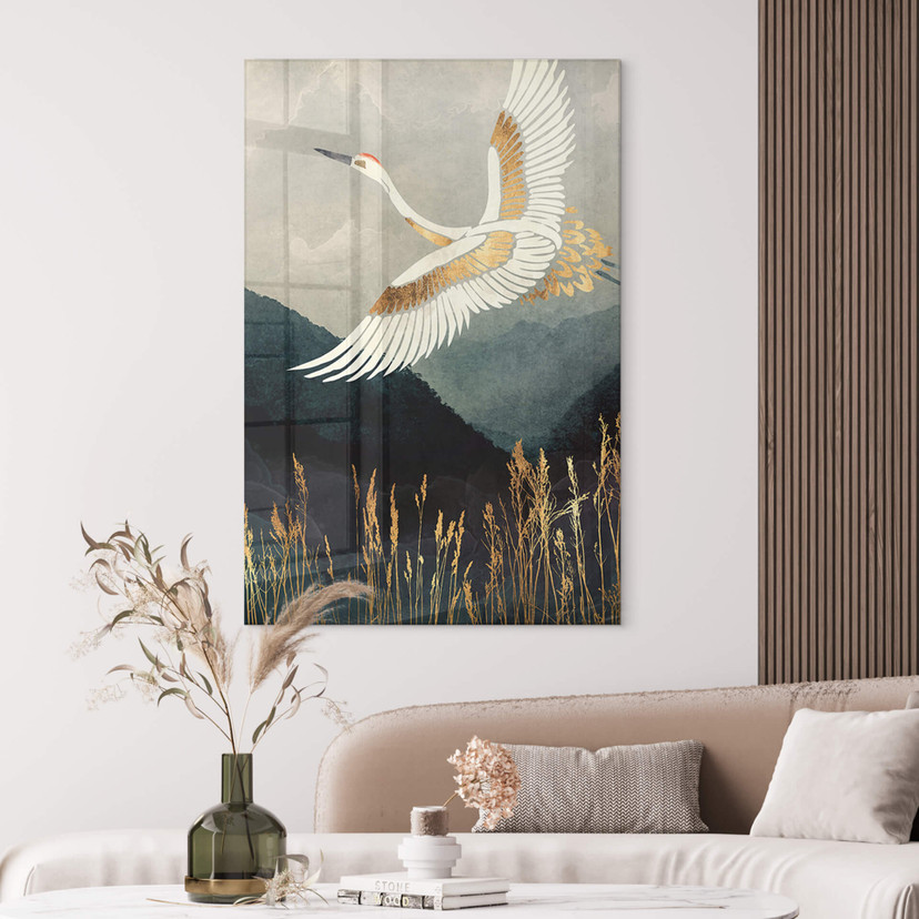 Tableau sur verre SpaceFrog Designs - Élégance