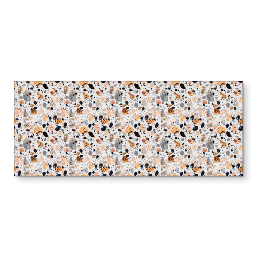 Rivestimento cucina Pietre di terrazzo colorate - Treechild