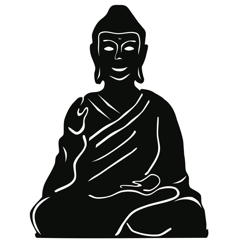 Wallsticker Buddha