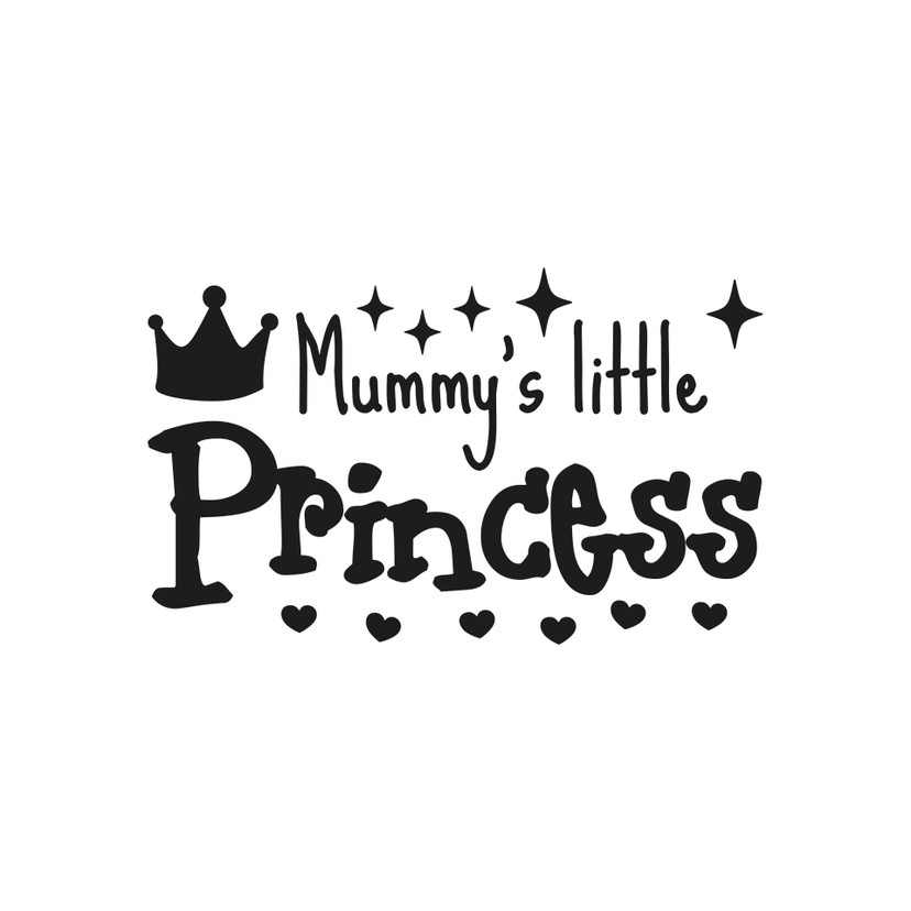 Wallsticker -  Mummy's little Princess