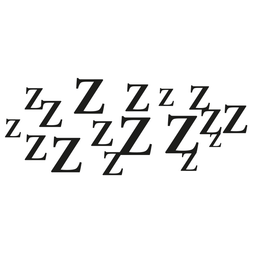 Wallsticker Dyb søvn