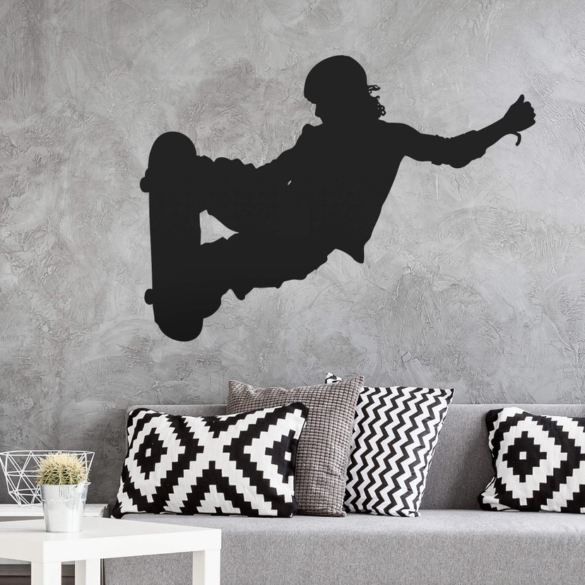 Muursticker Skateboarder 03
