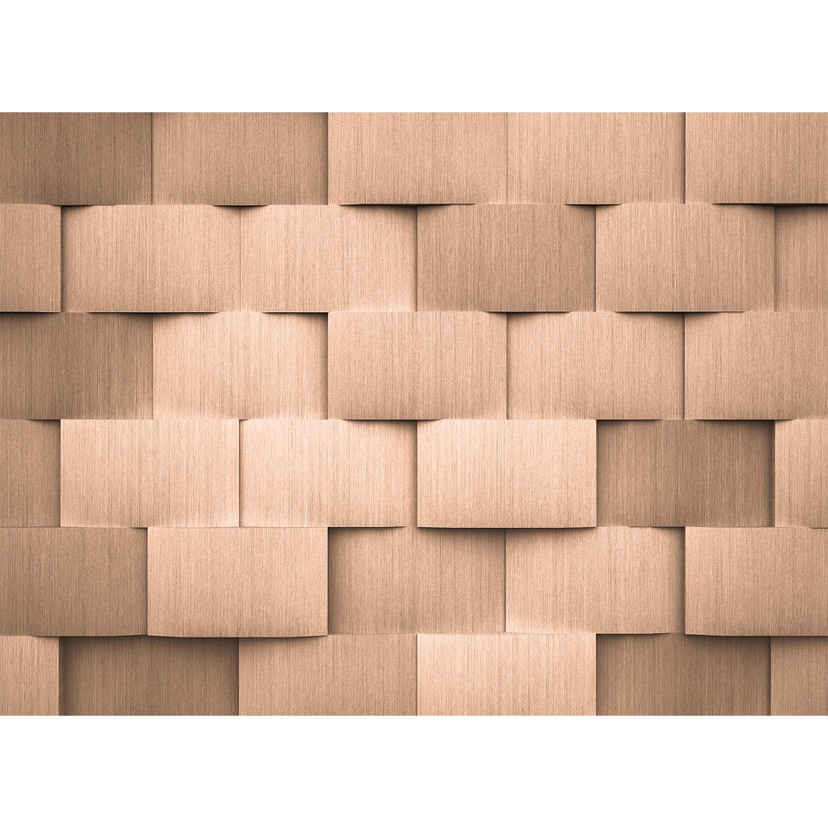 non-woven tapet AluPattern fototapet Designwalls i brun