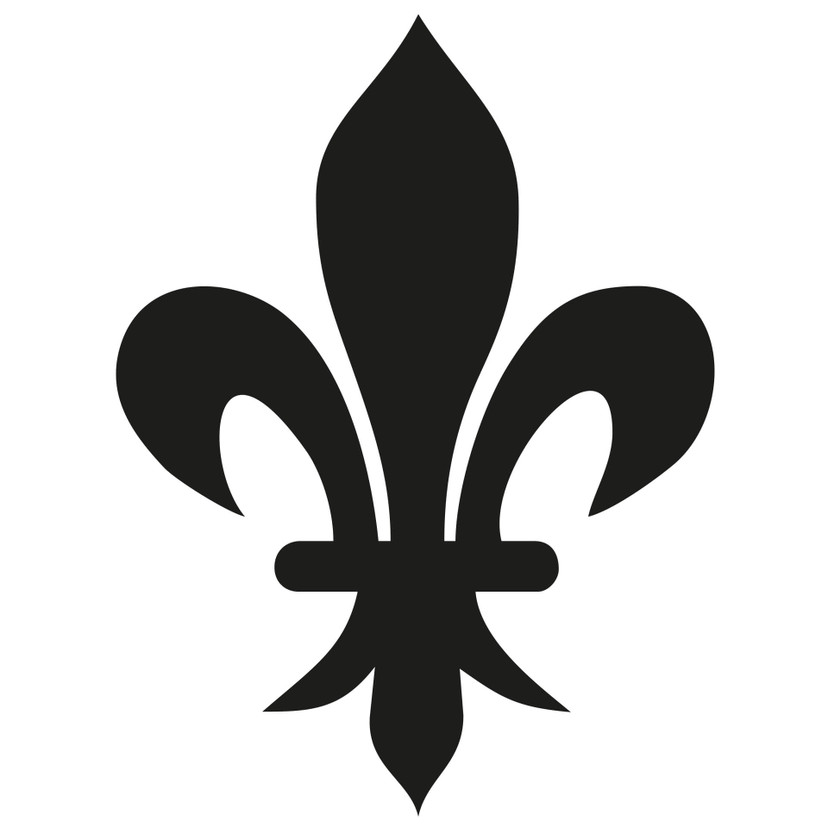 Wallsticker Fleur de Lis 1
