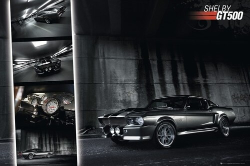 Plakat Easton - Shelby GT500 91,5x61 cm