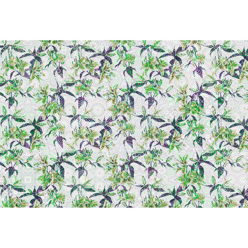 Fototapeta Livingwalls Walls by Patel mozaika lilie 3