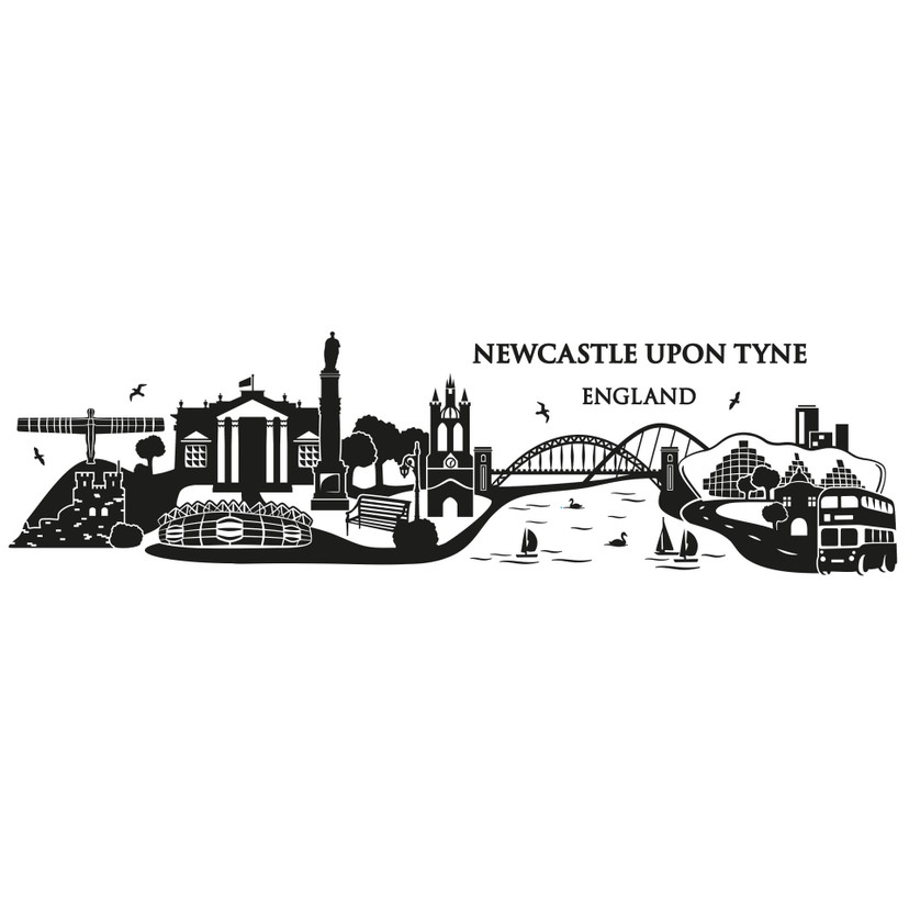 Wallsticker Newcastle (England)