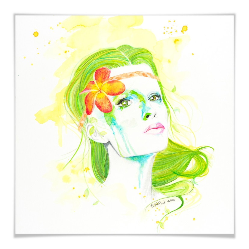Poster - Buttafly - Natural Girl