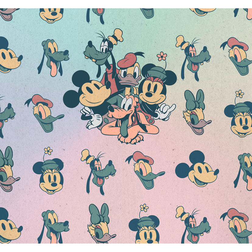 Tapet - Mickey Fab5 - 300 x 280 cm