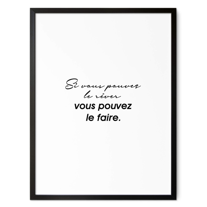 Plakat Si vous pouvez le rêver