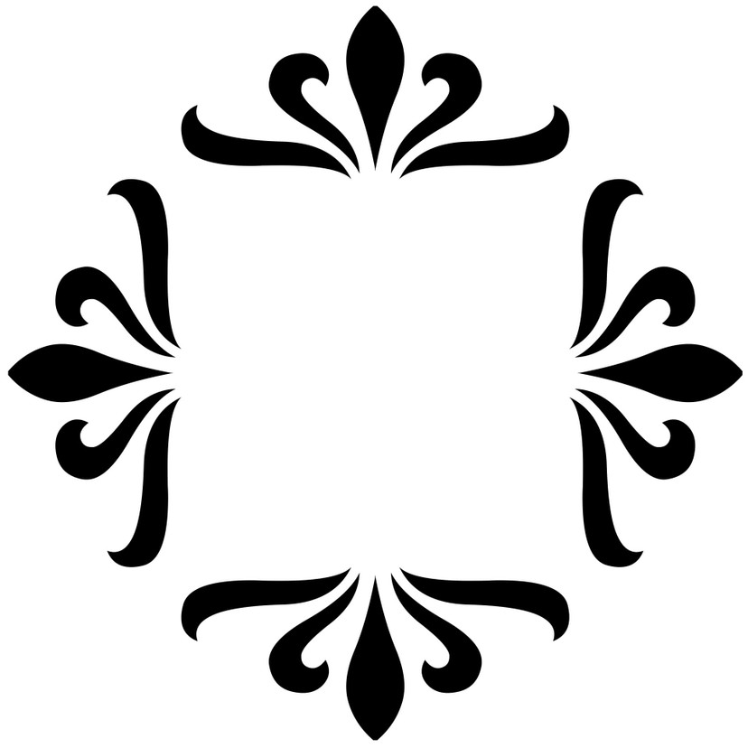 Wallsticker Ornament Babette