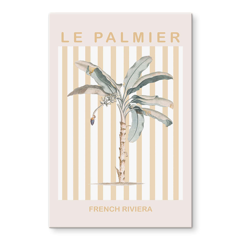 Akrylbillede Palmetræ på den franske riviera - Grace Digital Art