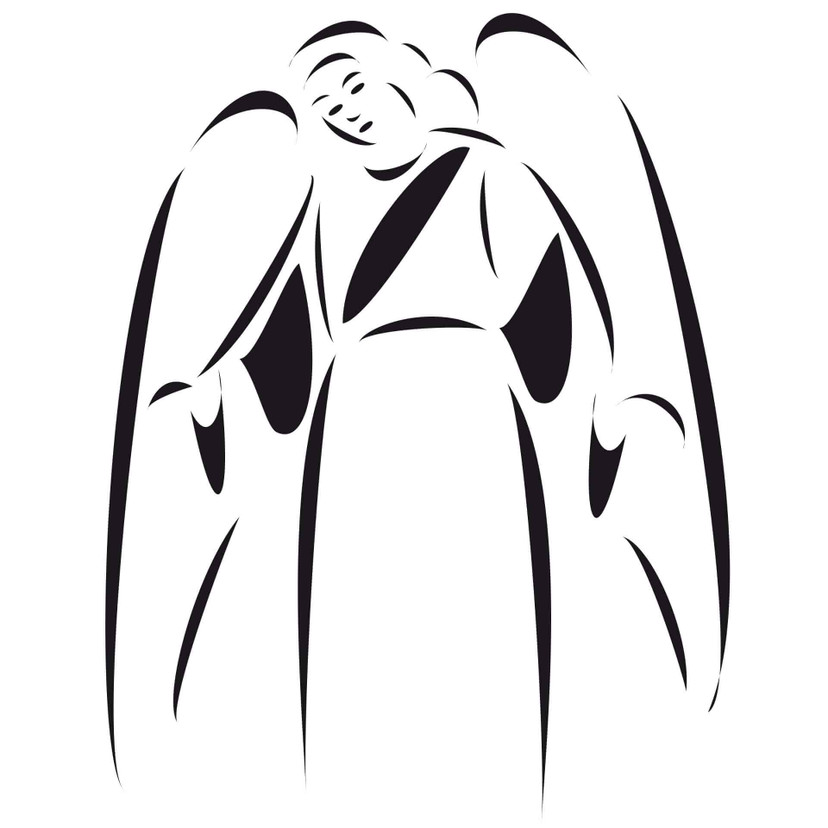 Wallsticker Engel