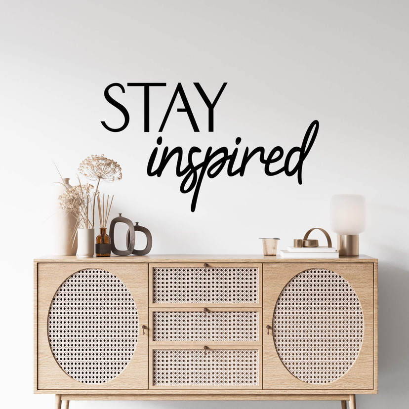 Wallsticker Stay inspired
