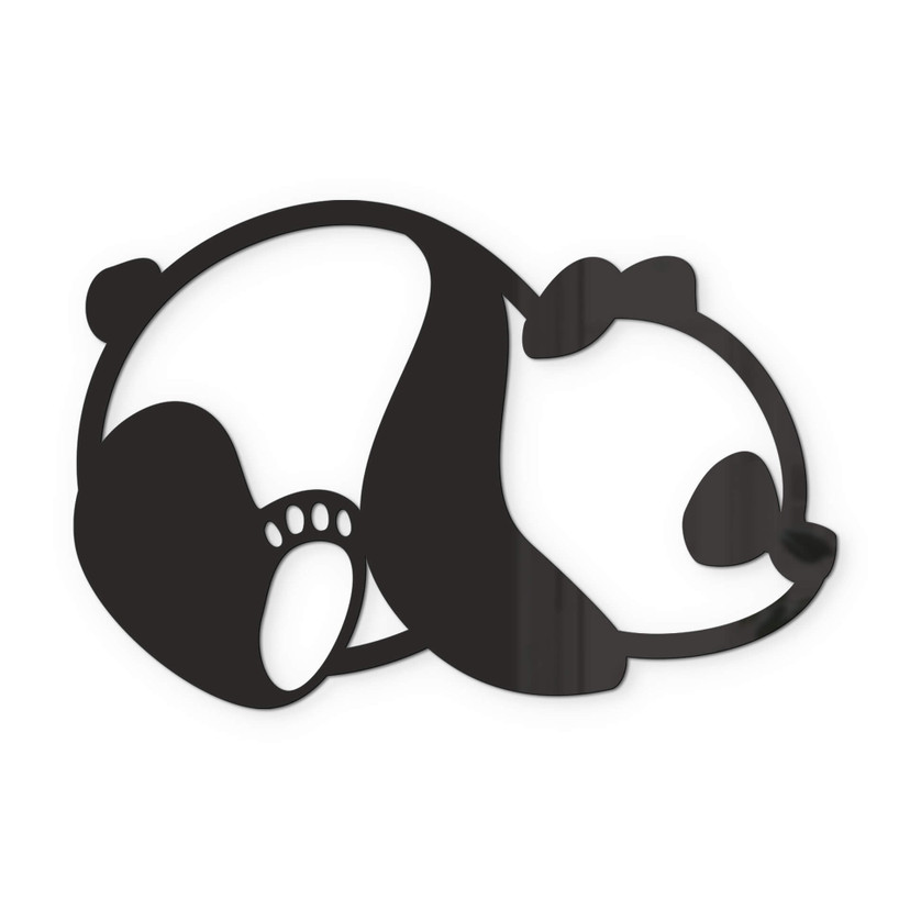Akrylowa dekoracja panda