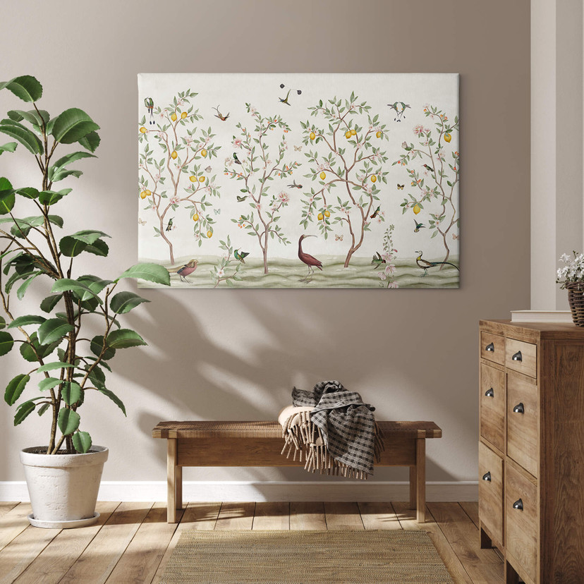 Obraz na płótnie Sir Edward - Drzewo cytrynowe Chinoiserie