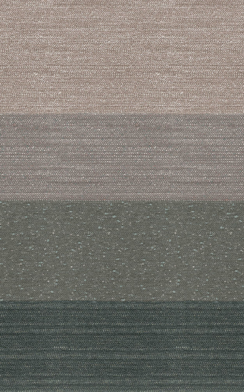 Papier peint photo motif Texture tissée dans les tons gris et vert de gris 3,4 x 2,12 m
