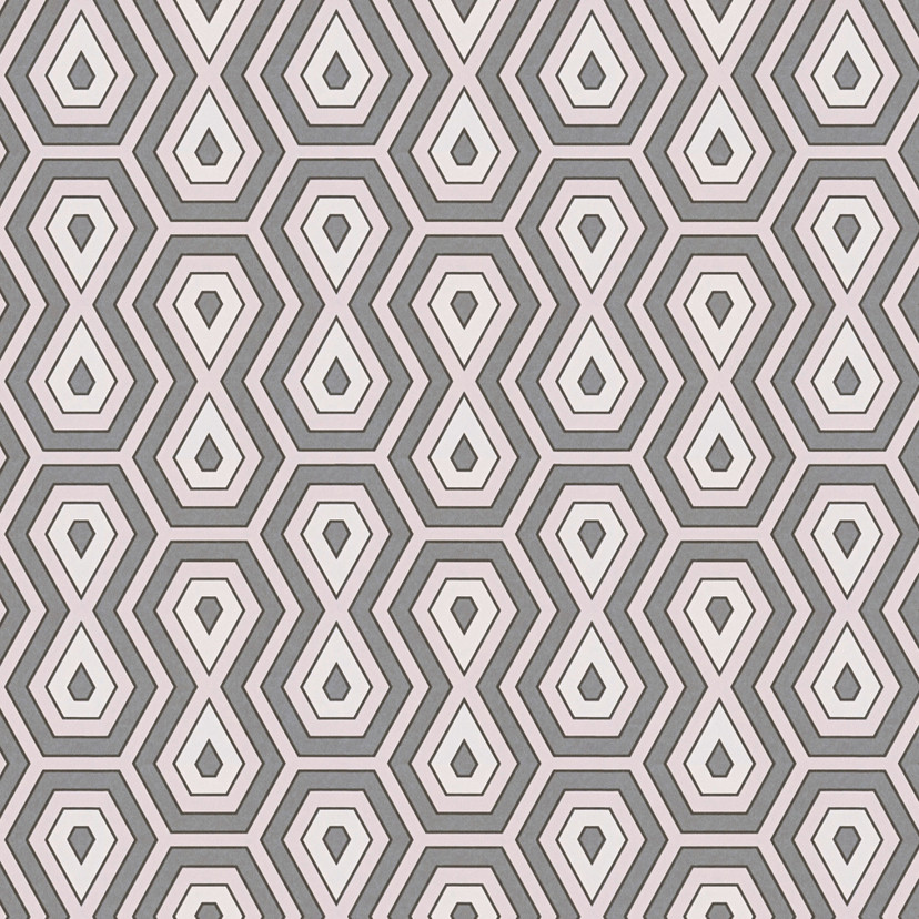 Architects Paper Jungle Chic - Papier peints rétro/vintage, rosé