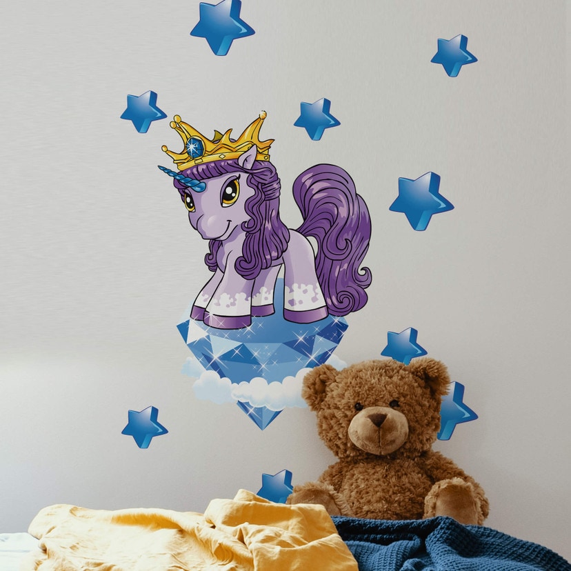 Wallsticker Filly Unicorn Dreams Ashia
