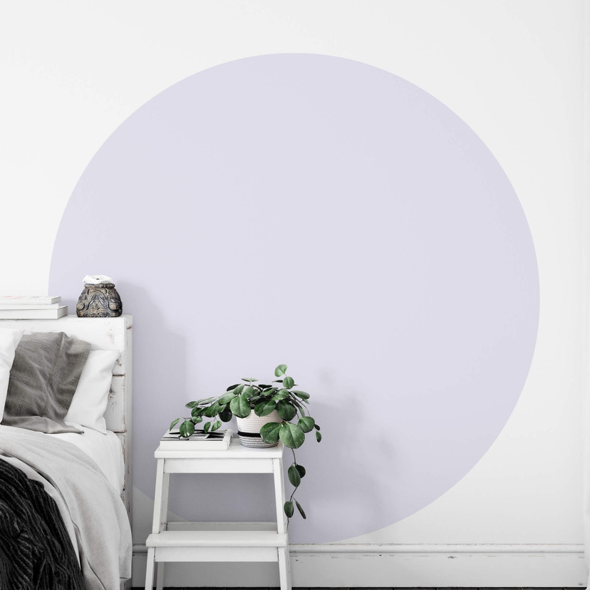 Sticker mural Cercle violet