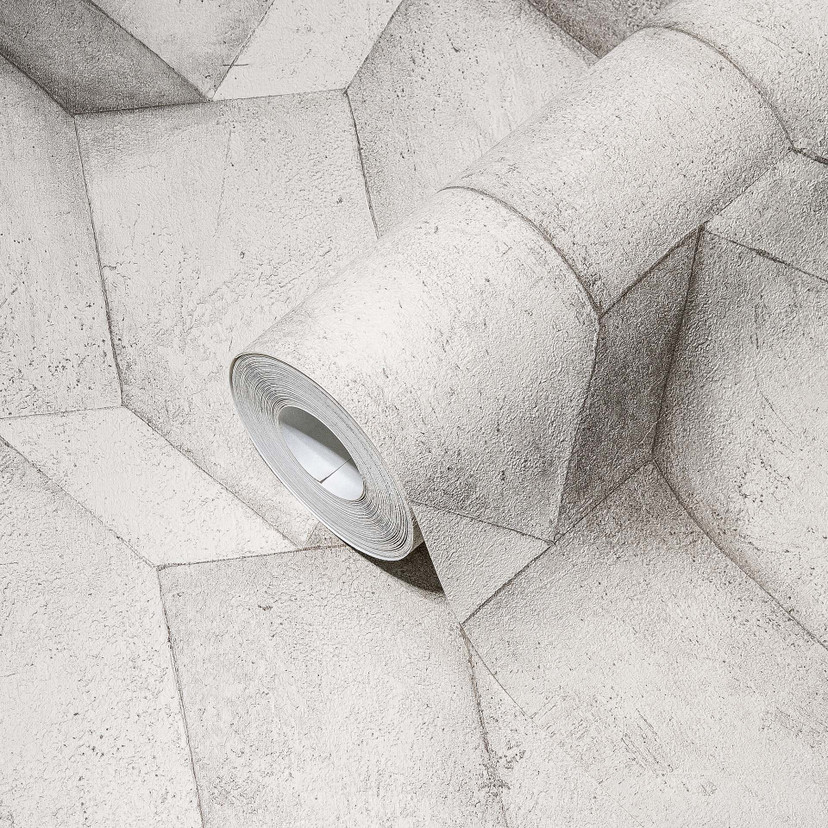tapeta 3D szara betonowa tapeta z włókniny nowoczesna betonowa tapeta do salonu