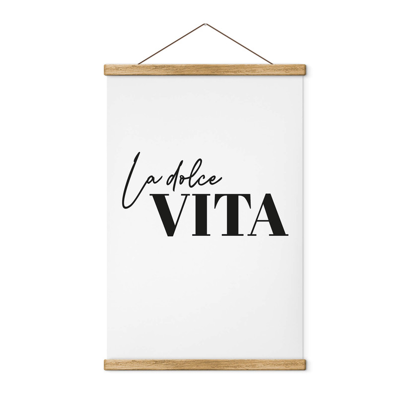 Stoffbild La Dolce Vita
