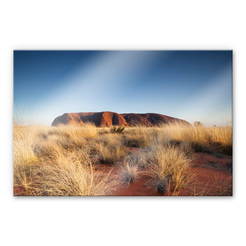 Akrylbillede Colombo - Ayers Rock ved solnedgang