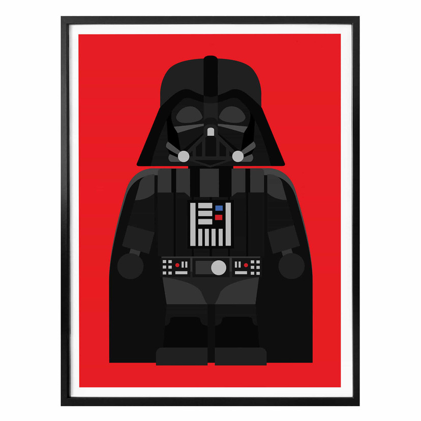 Plakat Gomes - zabawka Darth Vader