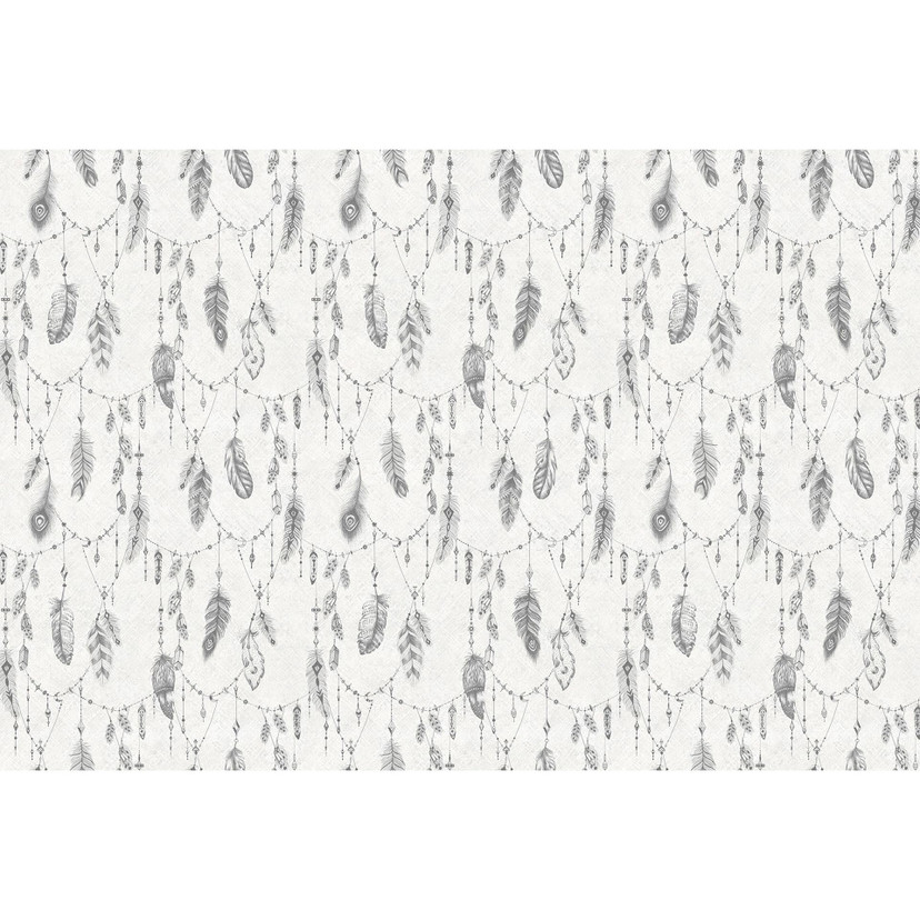 Architects Paper Papier peint photo Atelier 47 Boho Feather avec plumes
