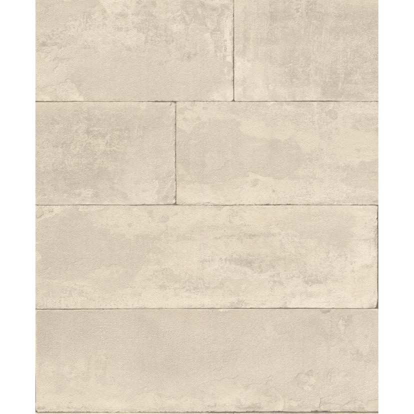 Rasch Vliesbehang Brick Lane beige, bruin