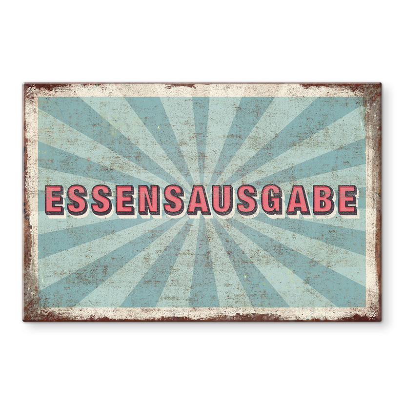 Stænkplade - Essensausgabe