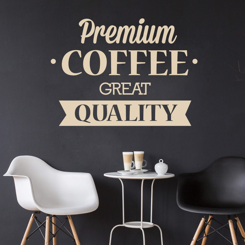 Wallsticker - Premium Coffee