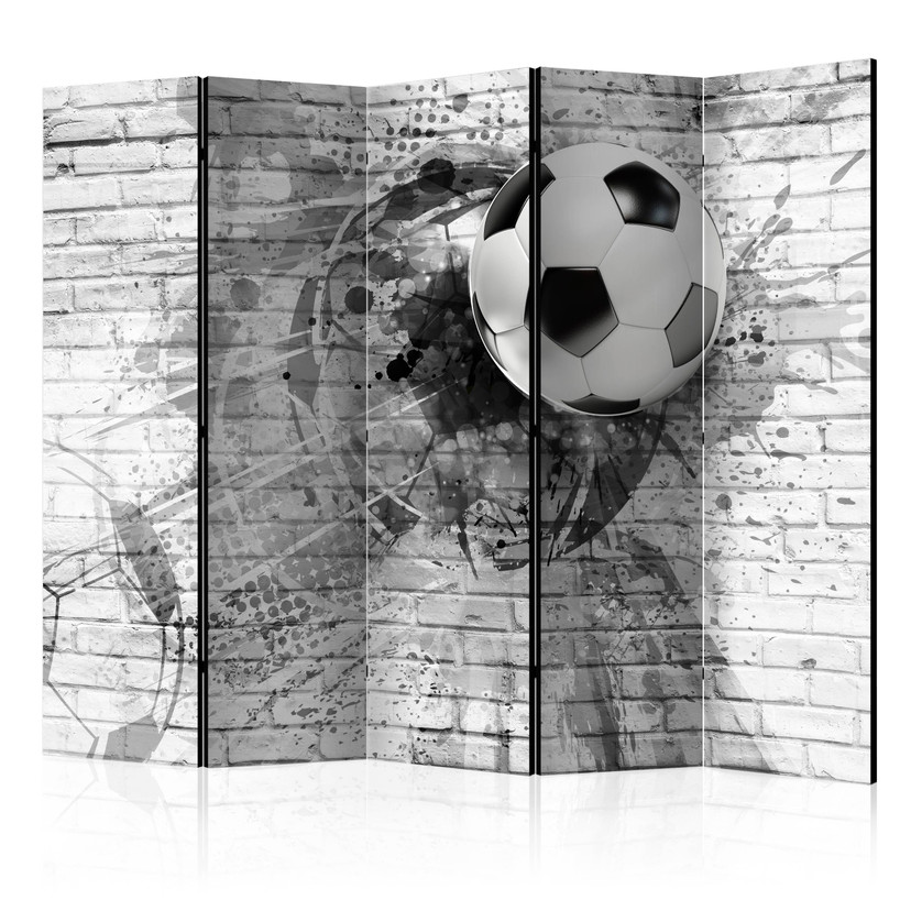 Screen room divider - Dynamisk skud, 3-delt