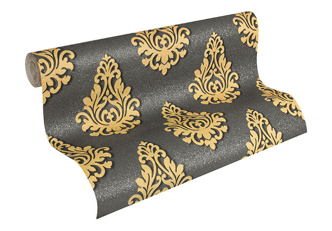 Architects Paper Tapete Nobile grau, metallic